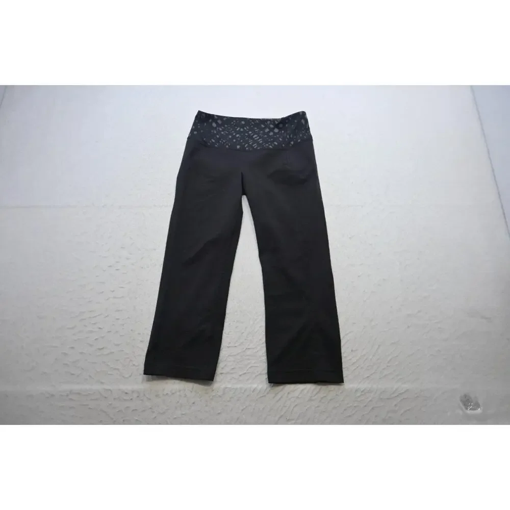 Lululemon Leggings Compression Athletic Yoga Capri‎ Pants Womens Size 4
